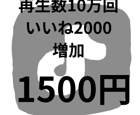 tiktok再生数&いいね増やします 収益化までの一歩をお手伝いします イメージ2