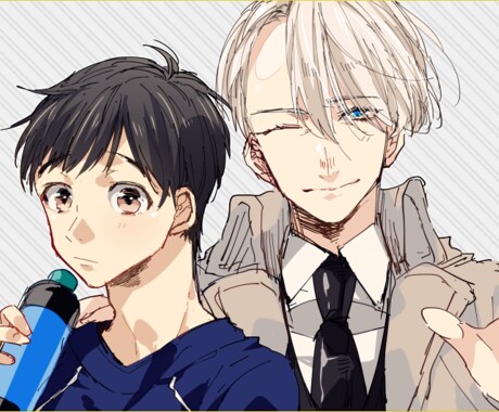 期間限定割引料金！ミニキャラや人物絵、漫画承ります かわいいとかっこいいを両方取りしませんか？ イメージ2