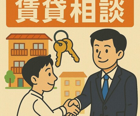 家を借りる前に！貸す前に！不安を最小限にします 賃貸アパート、賃貸マンション、賃貸戸建て、賃貸借の相談窓口 イメージ1