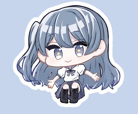 全身OK！デフォルメで可愛いイラストお描きします イメージ1