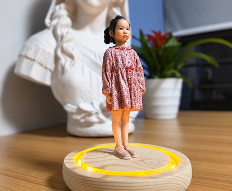 写真からフルカラー3Dフィギュアを制作します 世界にひとつだけの3Dフィギュアを／ペット・人物・記念品など イメージ2