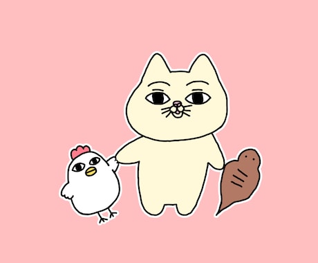 ゆるくてシュールなイラスト描きます イメージ1