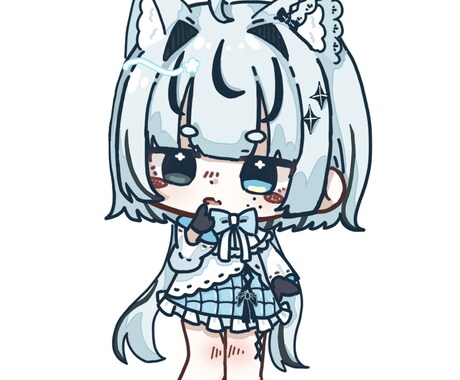 アイコン映えするミニキャライラスト製作します 最短即日アイコンにするとかわいいミニキャライラストが得意です イメージ1
