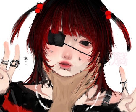 個性的なイラスト作成します オプションの金額変更なし、ラフ、修正無制限です イメージ2