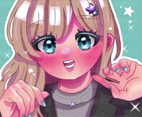 繊細で鮮やかなイラストを安価で提供いたします アイコンイラスト・ミニキャラからお選び頂けます イメージ1