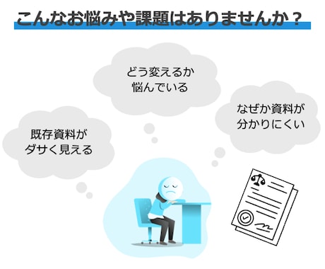 プレゼン資料を綺麗にブラッシュアップします 『おしゃれ・わかりやすい・見やすい・伝わりやすい』資料作成！ イメージ2