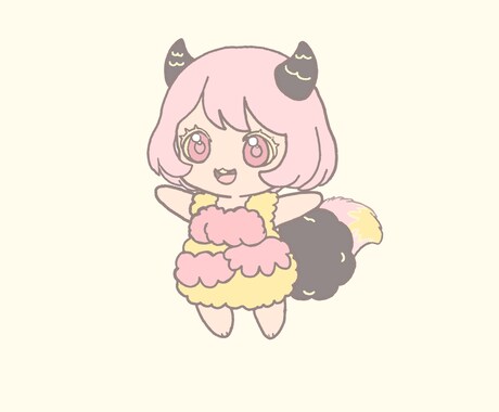 お子さんをかわいいモンスター風にします プロフィール用アイコンや家族の記念にも♪ イメージ1