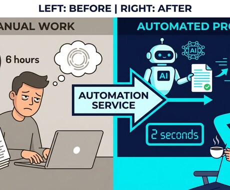 生成AIで業務自動化ツールを開発します 毎日の作業をゼロにする。AIツール、オーダーメイド作成。 イメージ1