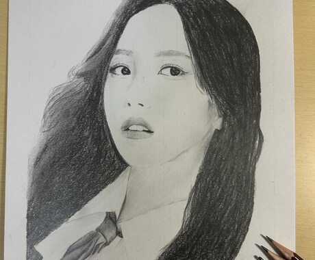 あなたの似顔絵、鉛筆でリアルに描きます イメージ1