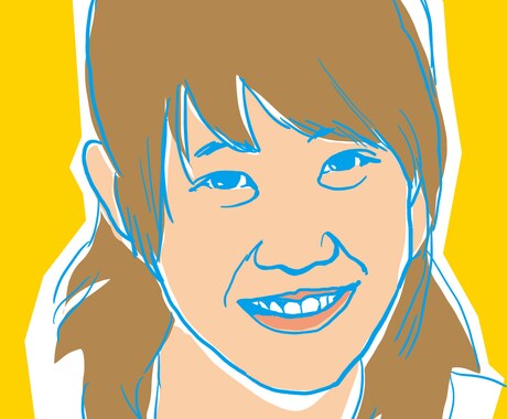 オシャレでポップでアートな似顔絵描きます！ イメージ1