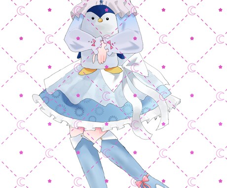 TRPG立ち絵制作いたします 等身イラスト全身立ち絵を制作いたします イメージ2