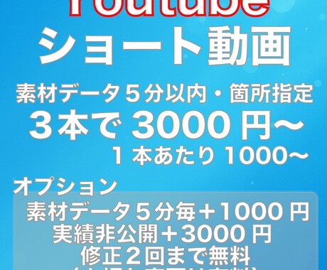 Youtubeショート動画の編集します 【短尺動画特化】YouTubeショート編集サービス イメージ2