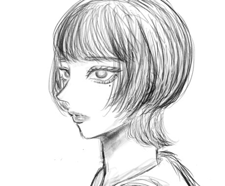 モノクロで線を太めに仕上げます お安い値段でアイコンが欲しい方こちらです！ イメージ2