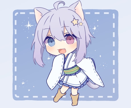 かわいく・かっこいいちびキャラ製作します ～告知チラシ、動画、アクキーにも～ イメージ1