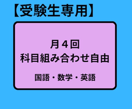 受験生の方専用！オンライン家庭教師致します 継続的なサポートで志望校合格までサポート致します。 イメージ1