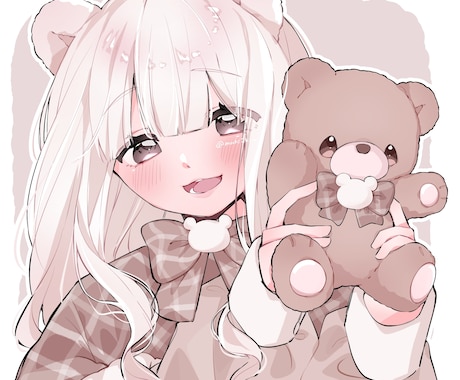 サムネやアイコンに使える可愛いイラストを作成します イメージ1