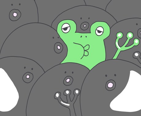 ゆるかわ動物・ペットアイコン描きます ゆるくてキモかわいい動物アイコンを作ります！ イメージ2