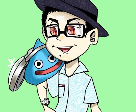 全世代対象似顔絵描きます 映えるアイコン、生きたキャラクター イメージ1