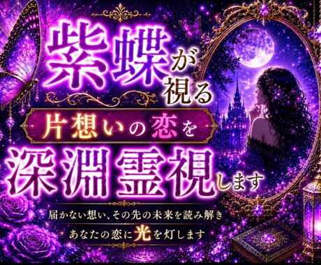 24h以内鑑定｜片想いの恋を深淵霊視します その想いは、まだ届いていないだけかもしれません。 イメージ1