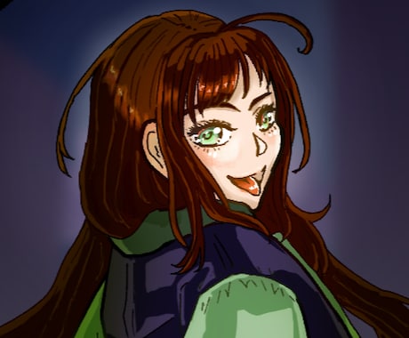 アイコンやヘッダー、サムネ描きます 可愛いからカッコイイまで！目ぢから強めでお送りします イメージ1