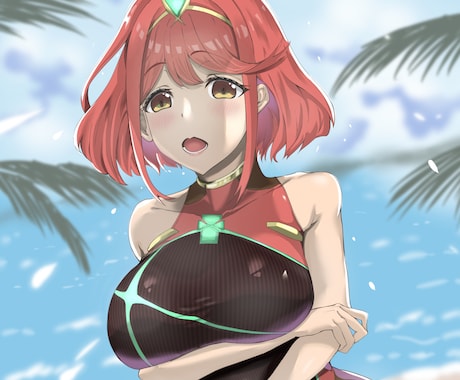 イラストのご依頼承ります 女性キャラクターを中心に描かせていただいています！ イメージ1