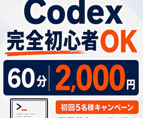 Codex入門 初心者に使い方教えます AIを毎日触るフリーランスエンジニアがコツを伝授 イメージ1