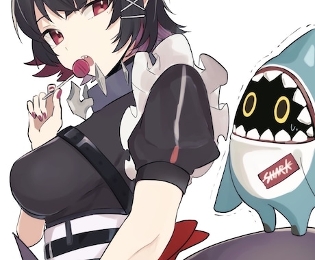 Vtuberデビューお手伝いします キャラデザから立ち絵サムネ用イラストまで描きます!! イメージ1
