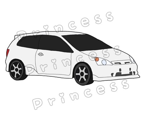オーダーメイドの車イラストを作成します 愛車のお気に入りの写真をイラストにしませんか！？ イメージ2