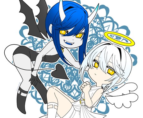 かわいいミニキャラ描きます 2〜3等身の色んな用途に使えるイラスト描きます！ イメージ2