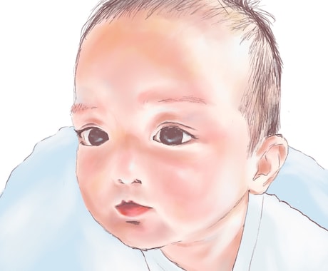 デジタル＊﻿1枚のお写真をイラストにします イメージ1