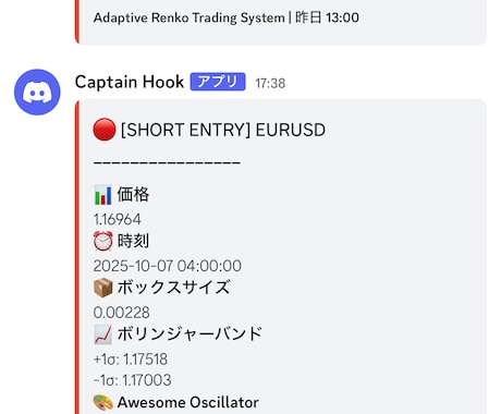 シグナルが出たらエントリーします AIで最適化された最先端のツールです。 イメージ1