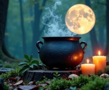 7月29日限定☆Wort Moon☆満月儀式します 魔女の祝福と祈りで、古い流れを手放し、新しい未来へと歩み出す イメージ1