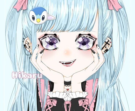 SNSアイコンオリジナルキャラ制作します イメージ1