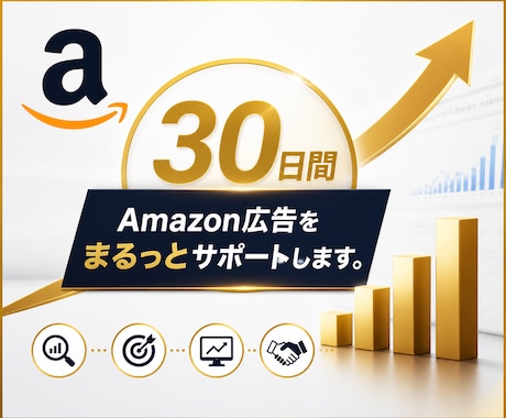 Amazon広告を30日間まるっと運用代行します スポンサープロダクト広告を最適化し、利益UPを目指します イメージ1