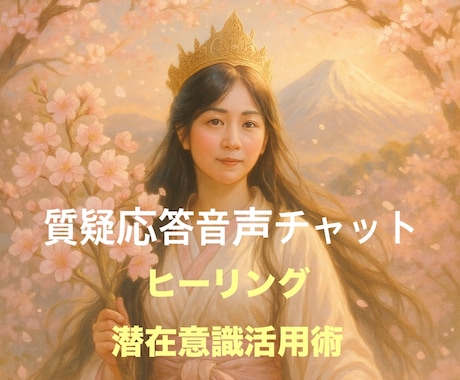 音声チャット30分＊ヒーリング活用術をお伝えします リピーター様向け〜質疑応答&潜在意識スピリチュアルコーチング イメージ1