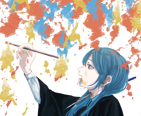 人物イラスト制作いたします アイコン、立ち絵、キャラクターデザインなどに イメージ1