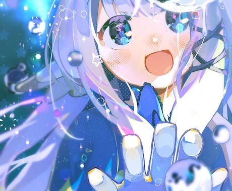 キラキラ・可愛い・暖かいイラストお描きします 動画/SNS等に！目を惹くイラストで画面を華やかにしませんか イメージ1