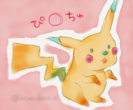 絵本風、水彩風イラスト★アイコン等描きます ふんわり可愛いポップなイメージキャラクターを！ イメージ2