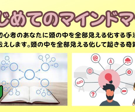 超初心者さんにマインドマップ作成法を教えます 充実の情報量!!!!(購入用に作成した動画教材です) イメージ1