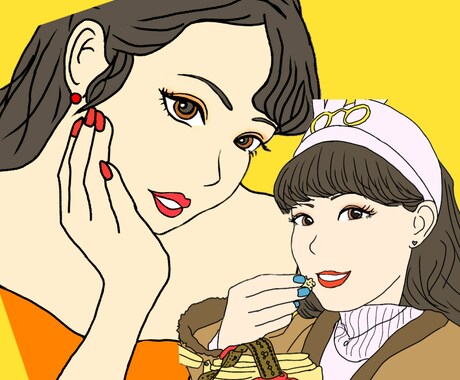 似顔絵かきます サプライズプレゼントやアイコンにオススメ！ イメージ2