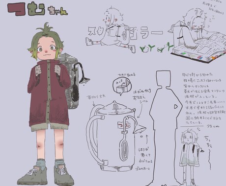 あなただけのキャラクターデザインおつくりします あなたの考えるキャラクターを作ってみませんか？ イメージ2