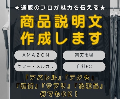 2商品分★ＥＣサイトの商品説明文の作成をします 通販のプロがAmazon・楽天・ECで売り込む文章作ります！ イメージ1