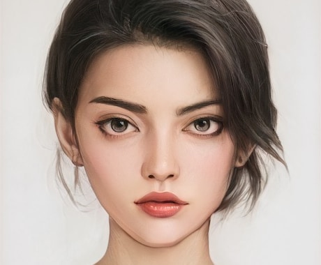 お好きな顔写真、画像をイラスト化実写化美化します AI搭載のツールで自在に個性的なイラストを イメージ1