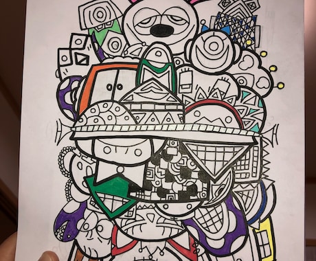 同じ絵が描けないので違う絵が届きます イメージ1