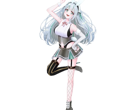 キービジュアルを制作します Vtuber様、自分のアバターやキャラクターをお持ちの方 イメージ2