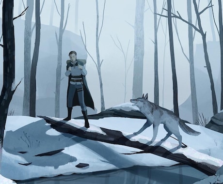 高品質な背景イラストを制作します 映画のワンシーンのような風景をお描きします！ イメージ2