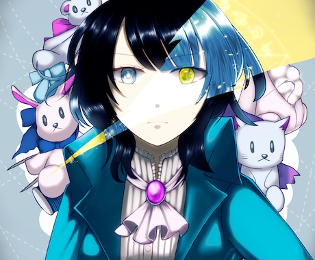 あなただけのオリジナルイラスト描きます 自分のイメージを形にしてみたい方へ イメージ1
