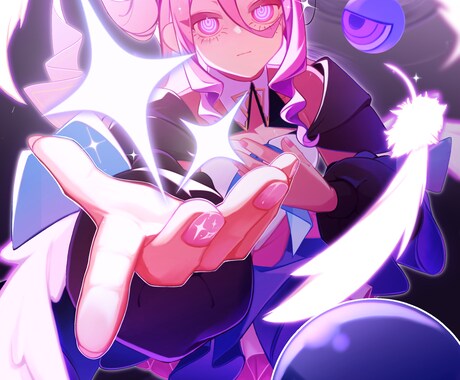 商用利用◎！理想のイラストをお描きします 華やかなカラーリングや光の表現が魅力です！ イメージ2