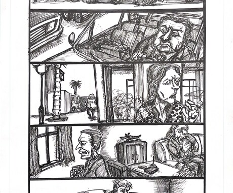 オリジナル漫画制作します 個性的な絵柄の漫画を描きます。 イメージ2
