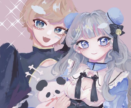 SNSなどに使える♡厚塗りの女の子アイコン描きます 貴方のためのアイコンイラスト♡ イメージ2